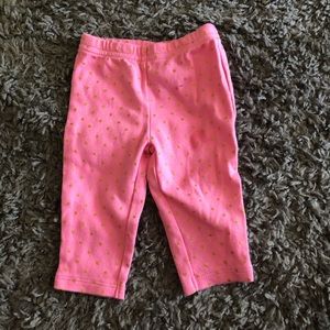 Pink pants 0-3 months